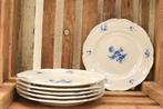 6 Stuks JGZ H Handelsmerk porseleinen borden 49805, Gebruikt, Ophalen of Verzenden, Bord(en), Wedgwood