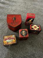 Vintage blikken van Tonnema's Spécialités en Douwe Egberts, Verzamelen, Blikken, Ophalen of Verzenden, Zo goed als nieuw