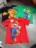 3 Super Mario shirts H&M maat 110/116 zgan, H&M, Ophalen of Verzenden, Zo goed als nieuw, Shirt of Longsleeve