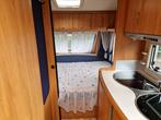 Hobby De luxe Easy 450 UF Voortent/Fietsdrager, Caravans en Kamperen, Overige typen, Rondzit, Bedrijf, Tot en met 4