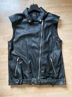 Seven Sisters Imitatie Leren Gilet Maat L, Ophalen of Verzenden, Gedragen, Maat 42/44 (L), Zwart