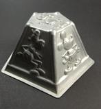 Disney Mickey Mouse aluminium pudding vorm 1930's, Verzamelen, Verzenden, Mickey Mouse, Gebruikt, Servies