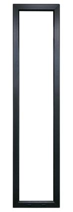 Kunststof Kozijn Vast  B50 H215cm Antraciet, Kunststof, Raamkozijn, Nieuw, Ophalen of Verzenden