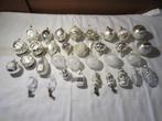 Oude - Vintage - Retro - Zilver Kerstboomversiering - L7, Ophalen of Verzenden, Gebruikt