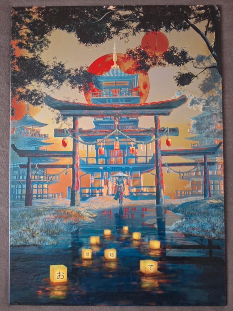 Limited Edition Displate The Forbidden Temple, Ophalen of Verzenden