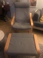 Fauteuil inclusief voetenbank (IKEA), Ophalen, Gebruikt