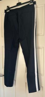 Donker blauwe broek met witte strepen. Zara. L, Maat 38/40 (M), Blauw, Zara, Ophalen of Verzenden