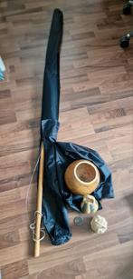 Kinderberimbau met toebehoren, Ophalen, Zo goed als nieuw
