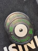 Crossmax bumper plates 2x 10KG, Ophalen, Nieuw