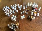 Vingerhoedjes verzameling van 48 stuks, Verzamelen, Vingerhoedjes, Ophalen of Verzenden, Zo goed als nieuw