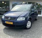 Volkswagen Touran 1.6 Trendline, Stof, Zwart, 4 cilinders, Blauw