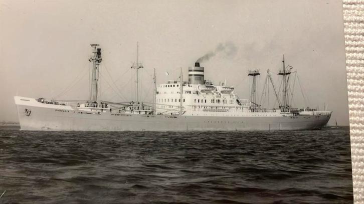 DINTELDYK  (66 pass) HAL  1957-1970, Verzamelen, Scheepvaart, Ophalen of Verzenden