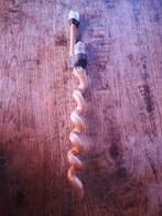 Magische Toverstaf - Liaan, Bergkristal & Leer, Ophalen of Verzenden