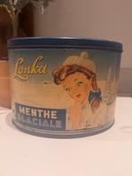 Lonka oud blik winter kerst, Verzamelen, Blikken, Ophalen of Verzenden, Gebruikt, Overige