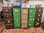 ARCHIEFKASTEN 5 stuks, Huis en Inrichting, Kasten | Roldeurkasten en Archiefkasten, Ophalen, Gebruikt, 50 tot 100 cm, Metaal