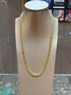 18KT Goud - 84.4 Gram - Ketting - CUBAN, Ophalen, Nieuw, Goud