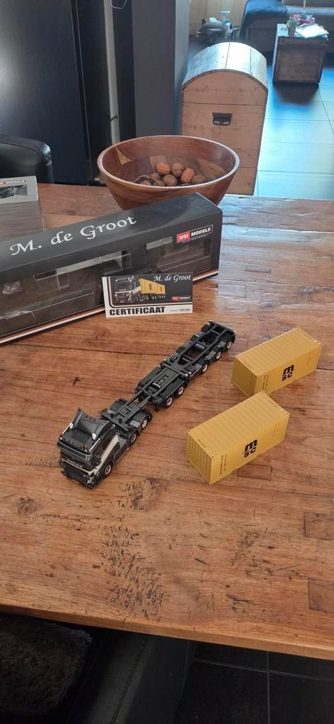 Miniatuur M.de groot WSI, Hobby en Vrije tijd, Modelauto's | 1:50, Zo goed als nieuw, Bus of Vrachtwagen, Wsi, Ophalen of Verzenden