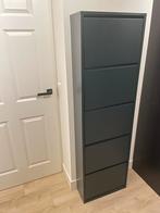 Moderne, zwarte schoenenkast met veel opbergruimte, Huis en Inrichting, Kasten | Schoenenkasten, Ophalen, Gebruikt, Modern