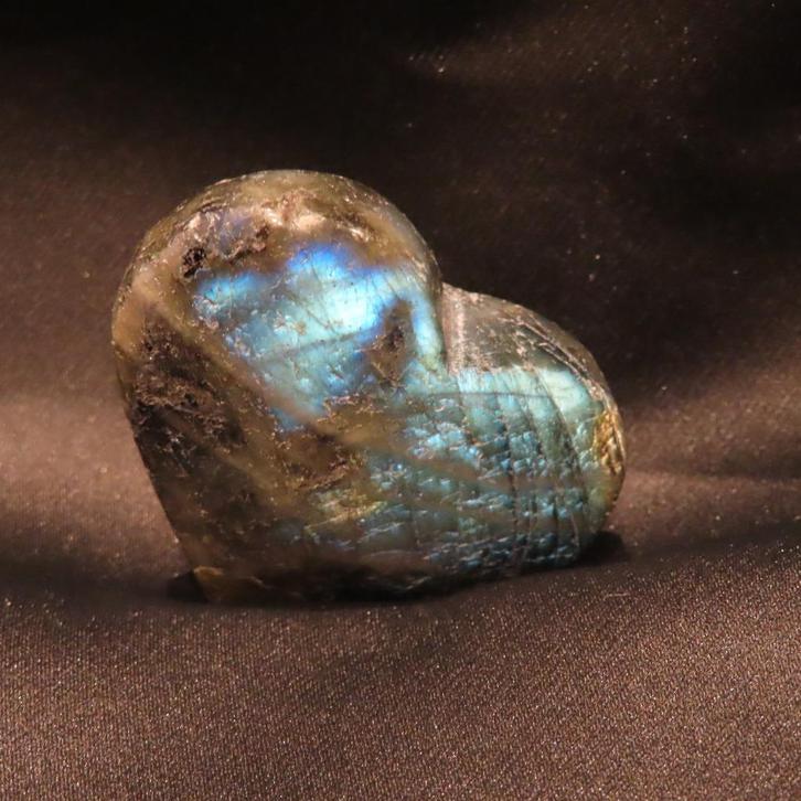 hart labradoriet, Sieraden, Tassen en Uiterlijk, Edelstenen, Nieuw, Ophalen of Verzenden