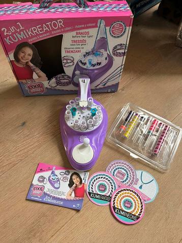 2 in 1 kumi kreator - armbandjes maker beschikbaar voor biedingen