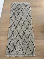 Vloerkleed (loper) 200x80cm | Crème/Zwart | Boho stijl, Ophalen, Minder dan 50 cm, Boho, Bohemian, 200 cm of meer