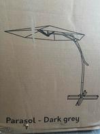 LIFA-GARDEN Zweefparasol Dark-Grey - Nieuw in doos, Kantelbaar, Nieuw, Zweefparasol, 2 tot 3 meter