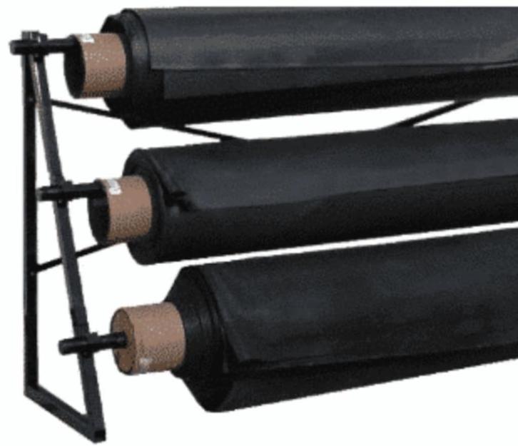 Restpartij EPDM Diverse maten, Doe-het-zelf en Verbouw, Isolatie en Afdichting, Nieuw, Overige materialen, Minder dan 4 cm, 15 m² of meer