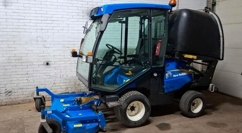 NEW HOLLAND G6035 cirkelmaaier. BJ 2013. Hoogkiep. Bladzuig., Tuin en Terras, Zitmaaiers, 120 cm of meer, Elektrische starter