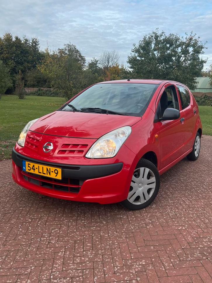 Nissan Pixo 1.0 | 5-DEURS | 2010 | ROOD, Auto's, Nissan, Particulier, Benzine, A, Hatchback, Handgeschakeld, Origineel Nederlands