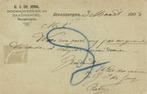 G.J. de Jong, Steenbergen - 03.1904 - briefkaart - 1904 gesc, Ophalen of Verzenden, Briefkaart