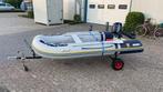 Rubberboot 330 met 6pk mercury, Watersport en Boten, Bootonderdelen, Ophalen of Verzenden, Zo goed als nieuw, Overige typen, Motorboot
