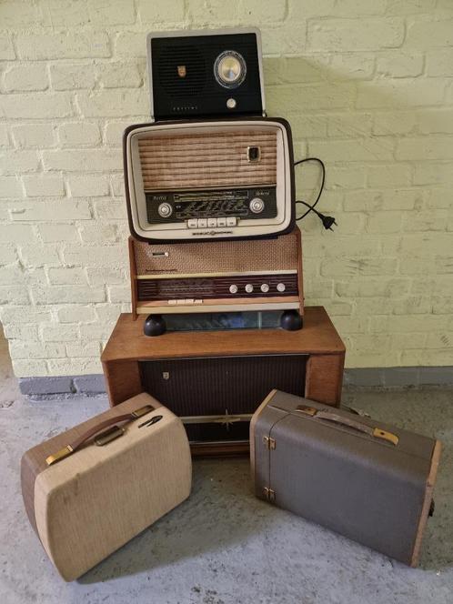 Buizen radio pickup antiek., Antiek en Kunst, Antiek | Tv's en Audio, Ophalen