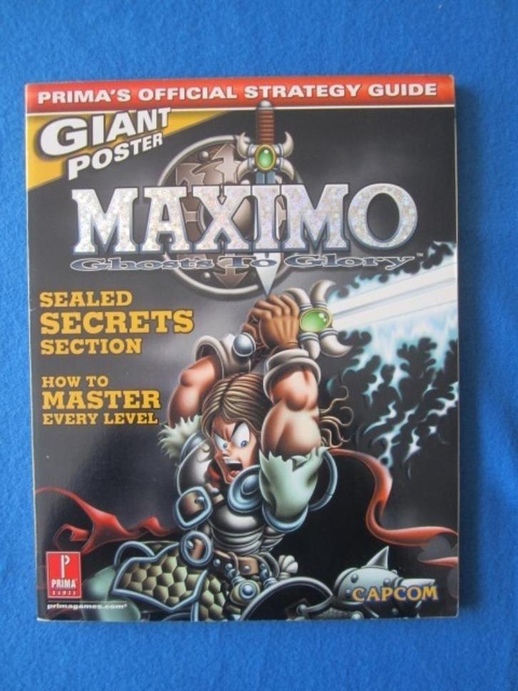 Maximo strategy guide hintboek (PS2), Spelcomputers en Games, Games | Sony PlayStation 2, Zo goed als nieuw, Avontuur en Actie