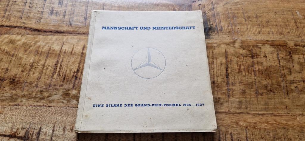 Manschappen und Meisterschaft Mercedes, Gelezen, Hans Bretz, Mercedes, Ophalen of Verzenden