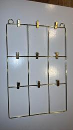 Fotorek met 9 knijpers, Huis en Inrichting, Ophalen of Verzenden, Zo goed als nieuw, Overige typen