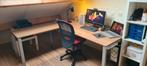Hoekbureau 200 x 190, Huis en Inrichting, Bureaus, Ophalen, In hoogte verstelbaar, Zo goed als nieuw, Bureau
