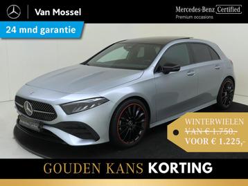 Mercedes-Benz A-klasse 180 AMG Line / Panoramadak/ Night/ 19 beschikbaar voor biedingen
