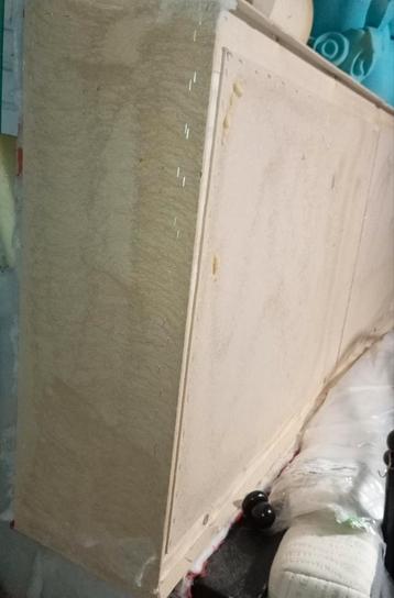 160 x200 incl hoofdbord , boxspring houten frame beschikbaar voor biedingen