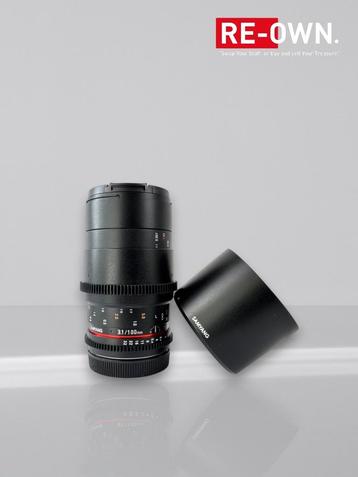 Samyang 100mm T3.1 ED UMC Macro Canon EF (topstaat+garantie) beschikbaar voor biedingen