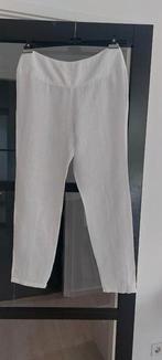 Sarah Pacini. Luchtige, linnen broek, Kleding | Dames, Maat 38/40 (M), Sarah Pacini, Wit, Ophalen of Verzenden