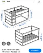 IKEA KURA Omkeerbaar Bed - Zo goed als nieuw!, Ophalen, 70 tot 85 cm, Zo goed als nieuw, Hoogslaper of Stapelbed