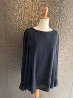 Luisa Cerano Donkerblauwe Blouse - Maat 42, Kleding | Dames, Ophalen of Verzenden, Zo goed als nieuw, Maat 42/44 (L), Blauw