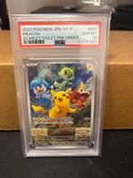 Pikachu #001 SV Pre-order PROMO PSA 10, Ophalen of Verzenden, Zo goed als nieuw, Losse kaart