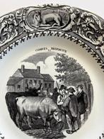 Gien Geoffroy et C. Frans keramiek bordje, Antiek en Kunst, Antiek | Servies los, Ophalen of Verzenden