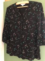 Tricot blouse met driekwart mouw, Maat 38/40 (M), Zwart, Nieuw, Ophalen of Verzenden