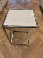 Bijzettafel voor bij bank of bed, Overige materialen, Minder dan 55 cm, Ophalen of Verzenden, Zo goed als nieuw