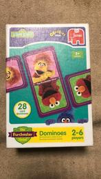 Spelletje Domino Sesamstraat The Furchester hotel, Hobby en Vrije tijd, Ophalen of Verzenden, Zo goed als nieuw