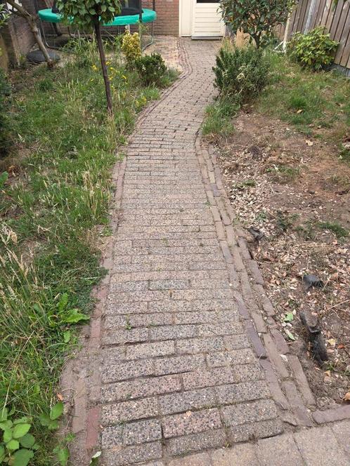 GRATIS tegels - stenen - tuin, Tuin en Terras, Tegels en Klinkers, Ophalen of Verzenden