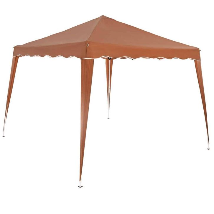 Partytent Paviljoen 3x3, Capri Lichtbruin, opvouwbaar, Tuin en Terras, Partytenten, Nieuw, Partytent, 2 meter of meer, Minder dan 5 meter