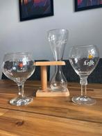 Drie bierglazen (kwak, leffe & st. Bernardus), Verzamelen, Biermerken, Ophalen, Zo goed als nieuw, Glas of Glazen, Overige merken